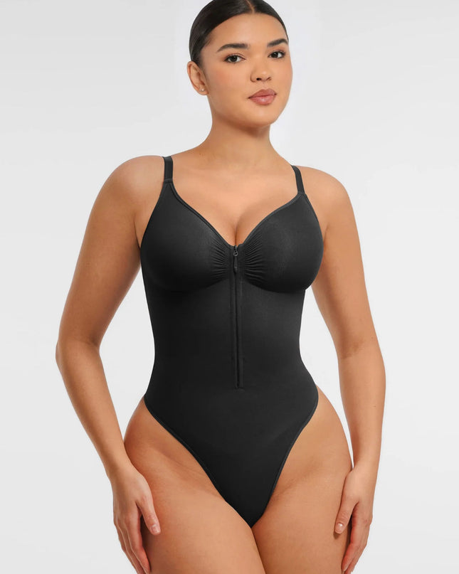 Novelia™ Bezšvové Tvarujúce Body so Zipsom