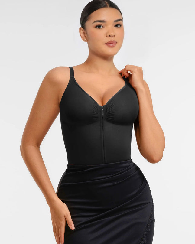 Novelia™ Bezšvové Tvarujúce Body so Zipsom