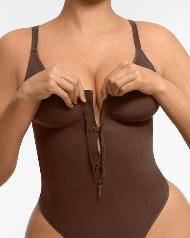 Novelia™ Bezšvové Tvarujúce Body so Zipsom