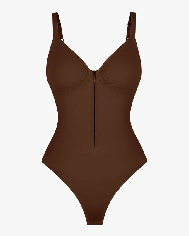 Novelia™ Bezšvové Tvarujúce Body so Zipsom