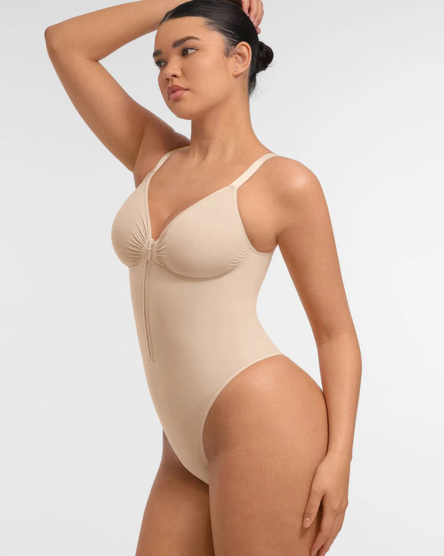 Novelia™ Bezšvové Tvarujúce Body so Zipsom