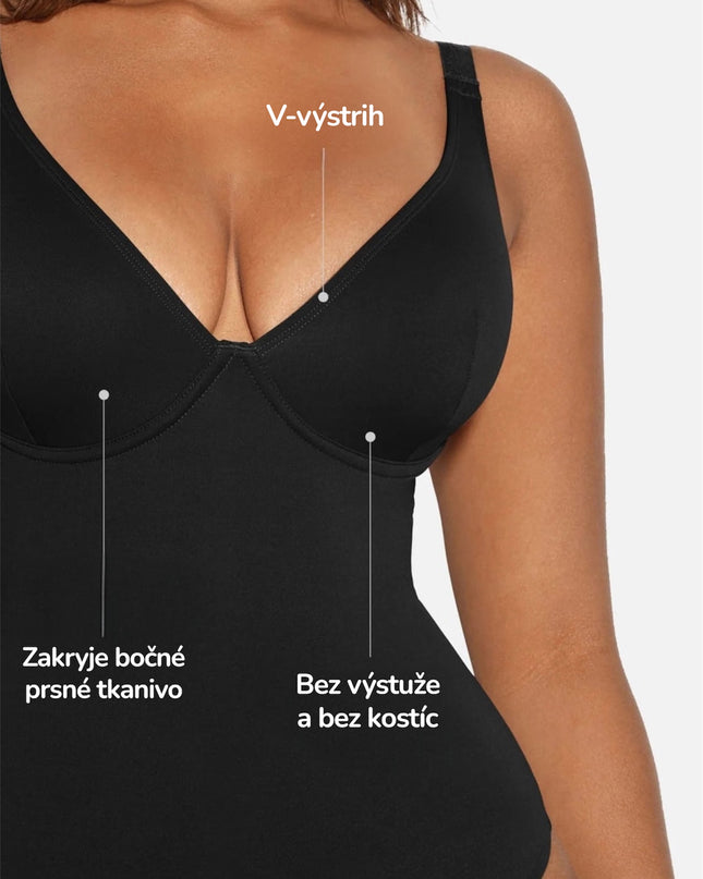 Novelia™ Tvarujúce Body s V-Výstrihom
