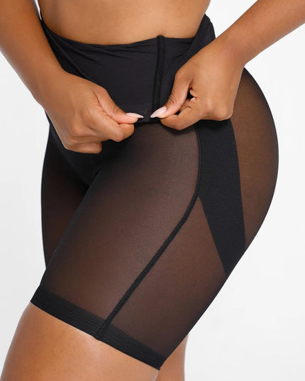 Novelia™ Vysokopásové Zoštíhľujúce Šortky – MeshSmooth